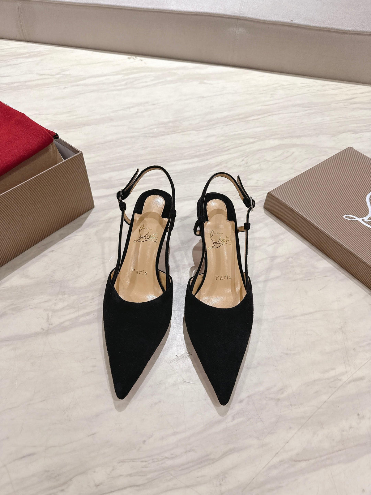CL 25 Slingback Black Original Fabric 335148