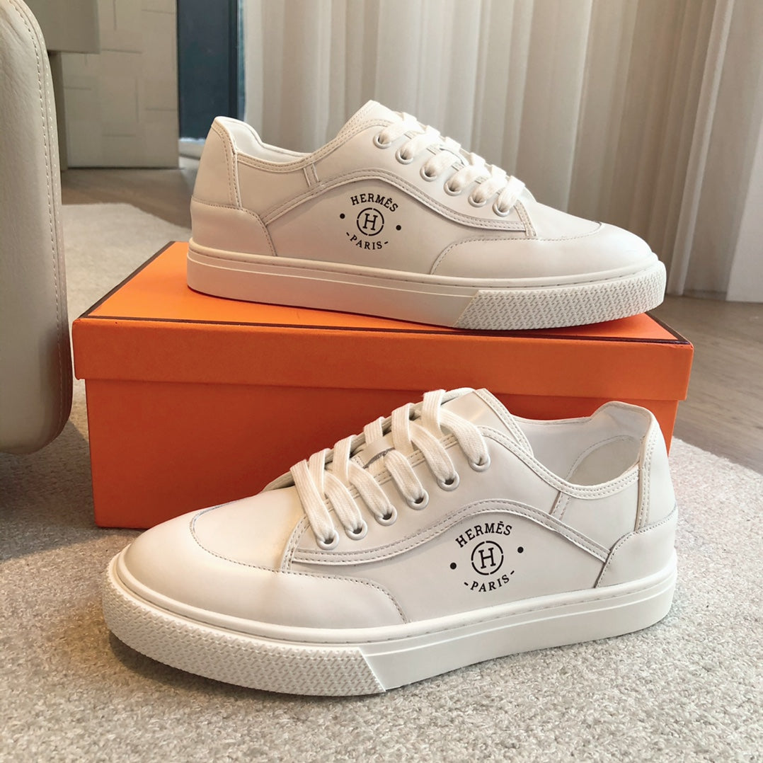 GET SNEAKER WHITE CALFSKIN