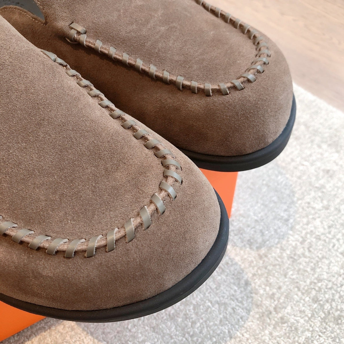 HM Men's 25 Johan Mule Brown Suede 582074