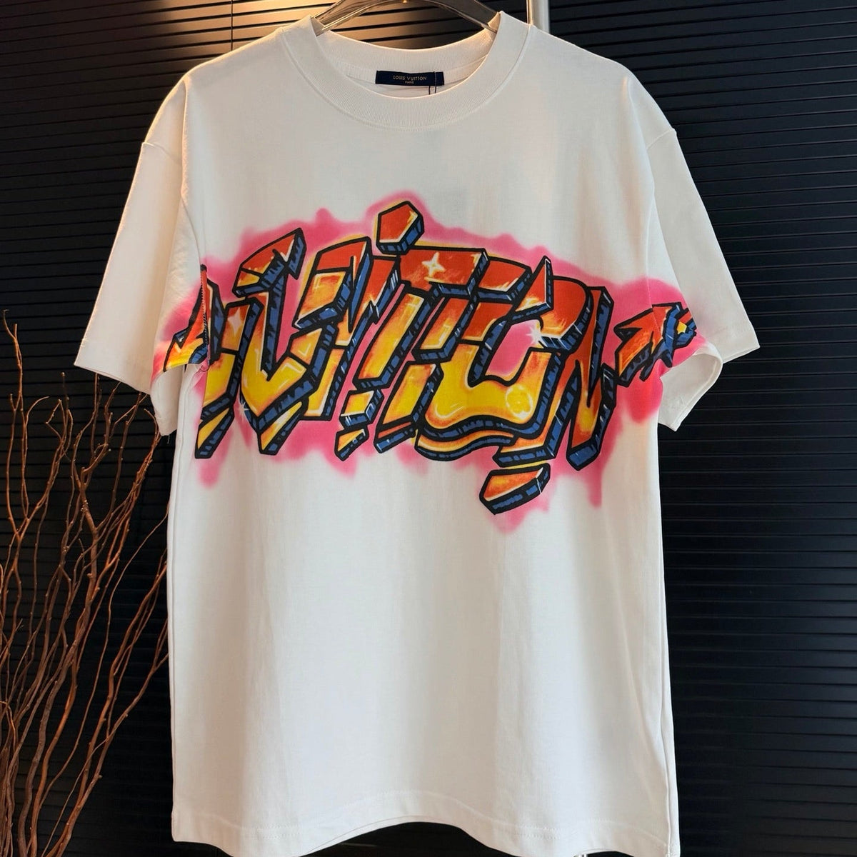 LV 2026 Men Short-sleeved T-shirt Cotton 303383