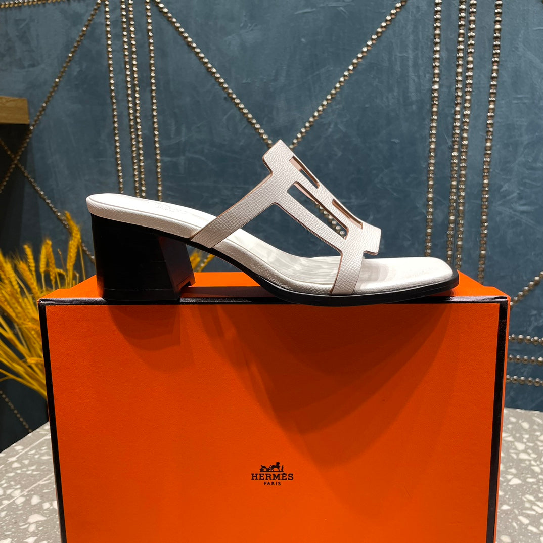 HM Lzzy 50 Sandal White Cowhide 962954