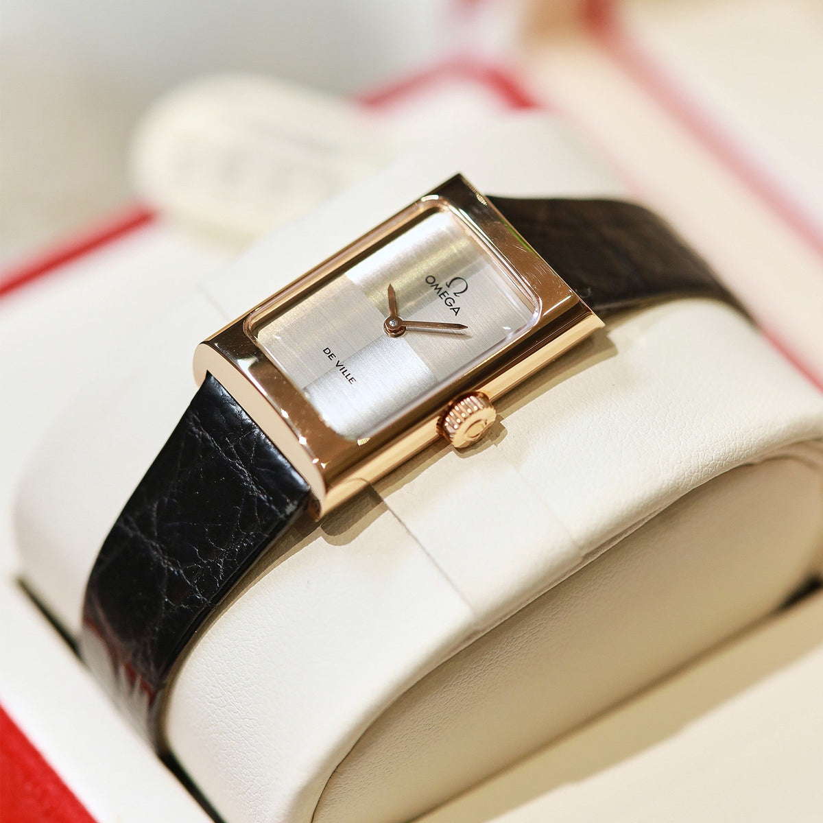 Omega De Ville 26.12mm Silver White Dial