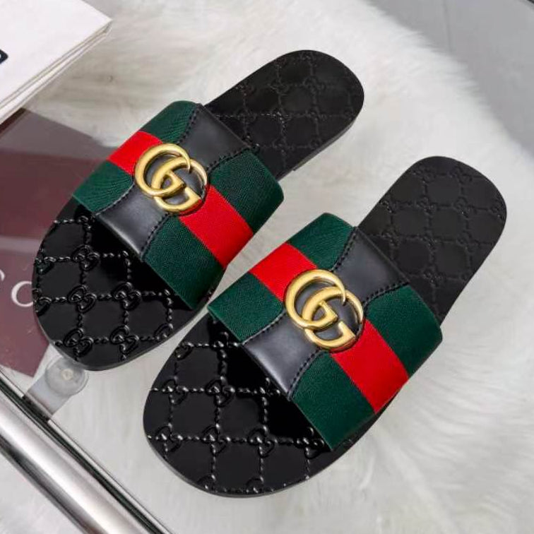 Gucci 2026 Riviera Slide Sandals Canvas 936949