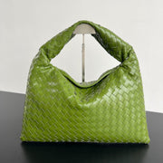 BV Hop Bag Green Leather