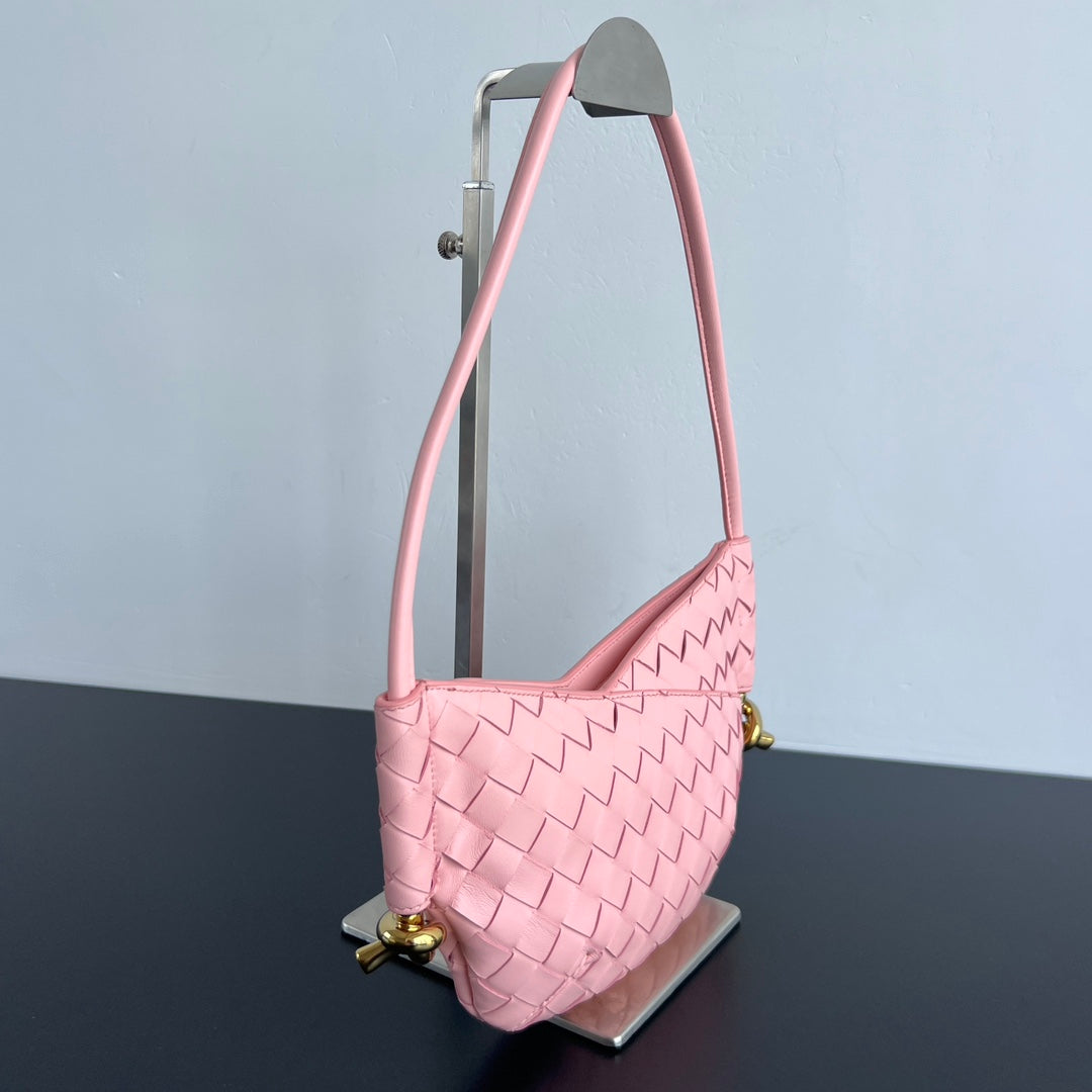 BV Mini Solstice 28cm Bag Pink Lambskin 545209