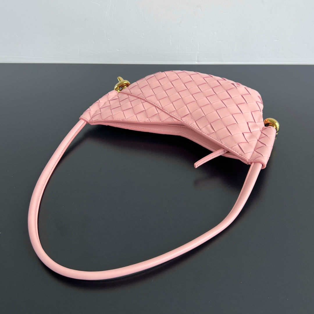 BV Mini Solstice 28cm Bag Pink Lambskin 545209