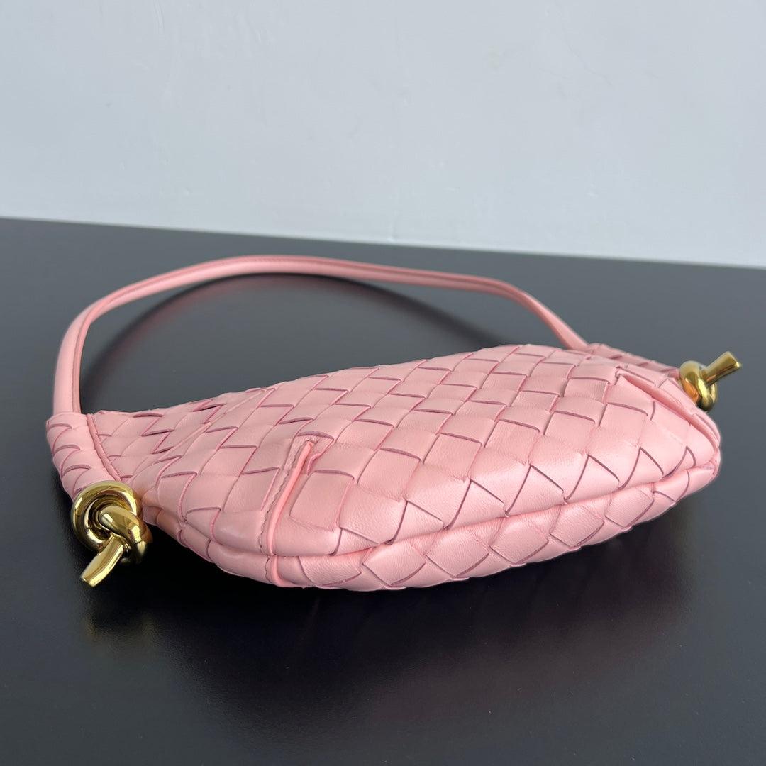 BV Mini Solstice 28cm Bag Pink Lambskin 545209