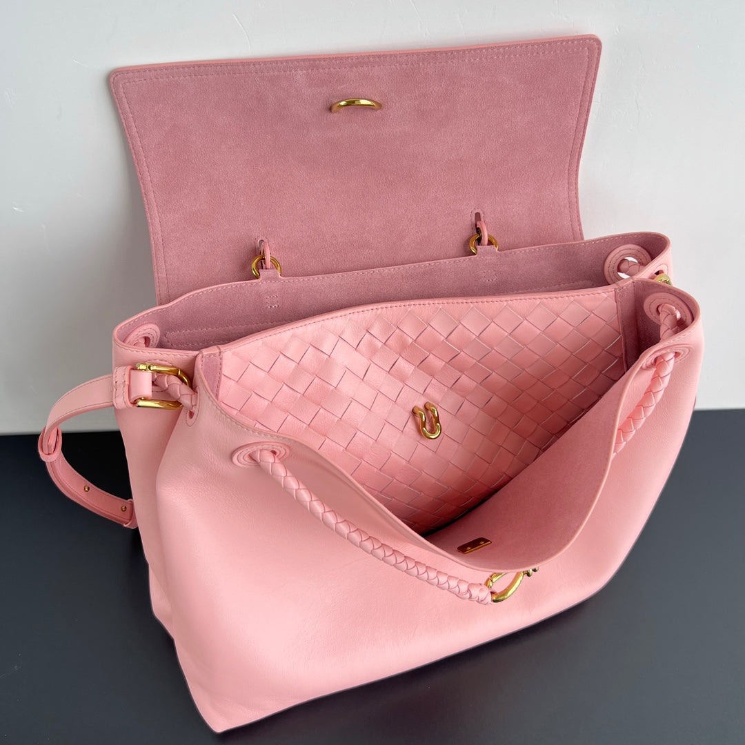 BV Ciao Ciao 34cm Bag Pink Silky Calfskin 545231