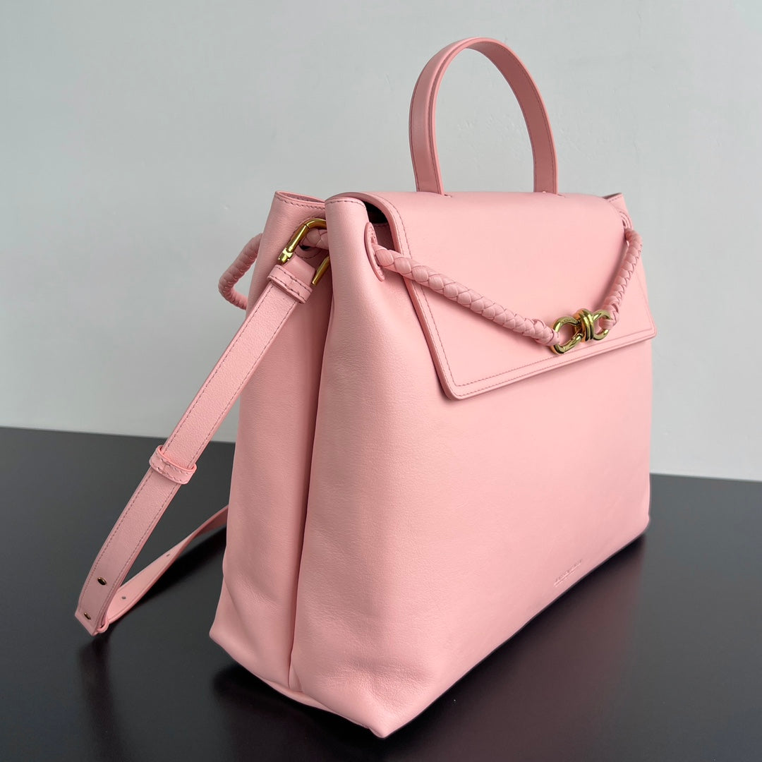 BV Ciao Ciao 34cm Bag Pink Silky Calfskin 545231