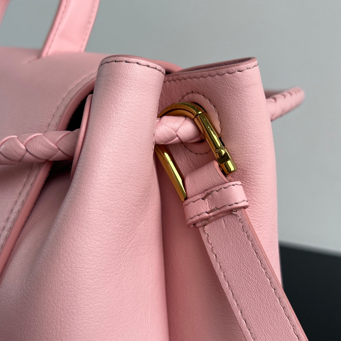 BV Ciao Ciao 34cm Bag Pink Silky Calfskin 545231