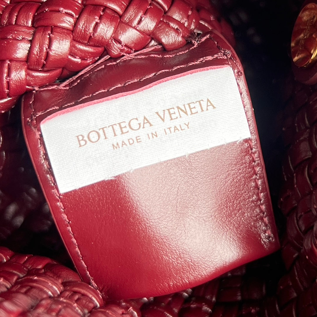 BV Tosca 20 Bag Burgundy Leather 545233