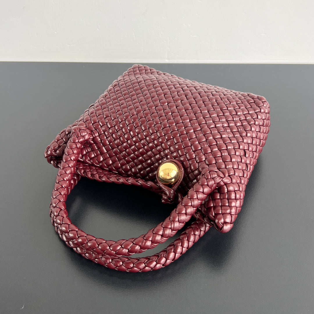 BV Tosca 20 Bag Burgundy Leather 545233