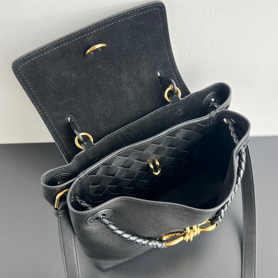 BV Ciao Ciao 26cm Bag Black Silky Calfskin 559341