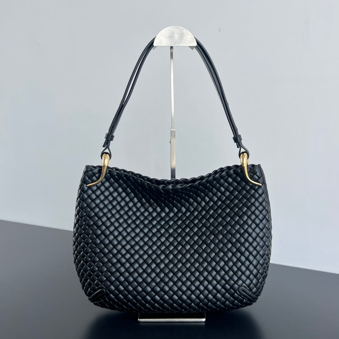 BV Clicker 38cm Bag Black Lambskin 559299