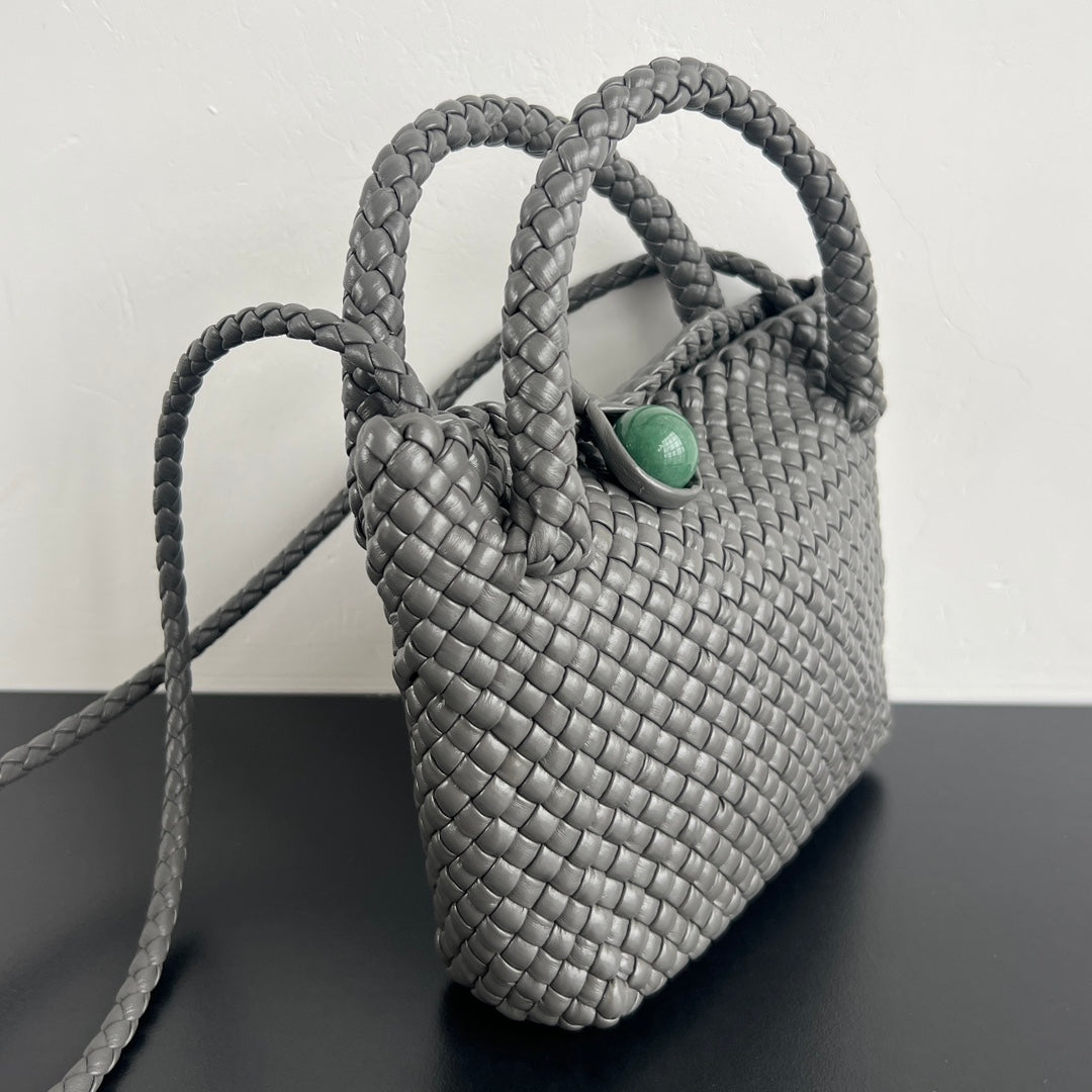 BV Tosca 20 Bag Gray Leather 559303