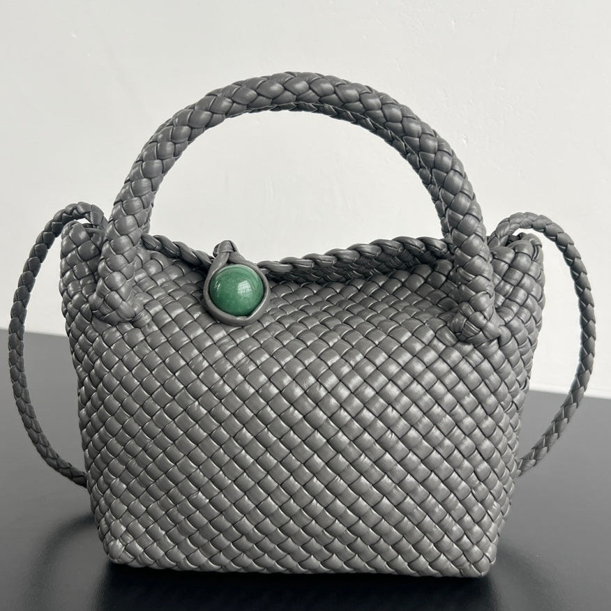 BV Tosca 20 Bag Gray Leather 559303