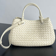 BV Basket 31cm Bag White Napa lambskin 563689
