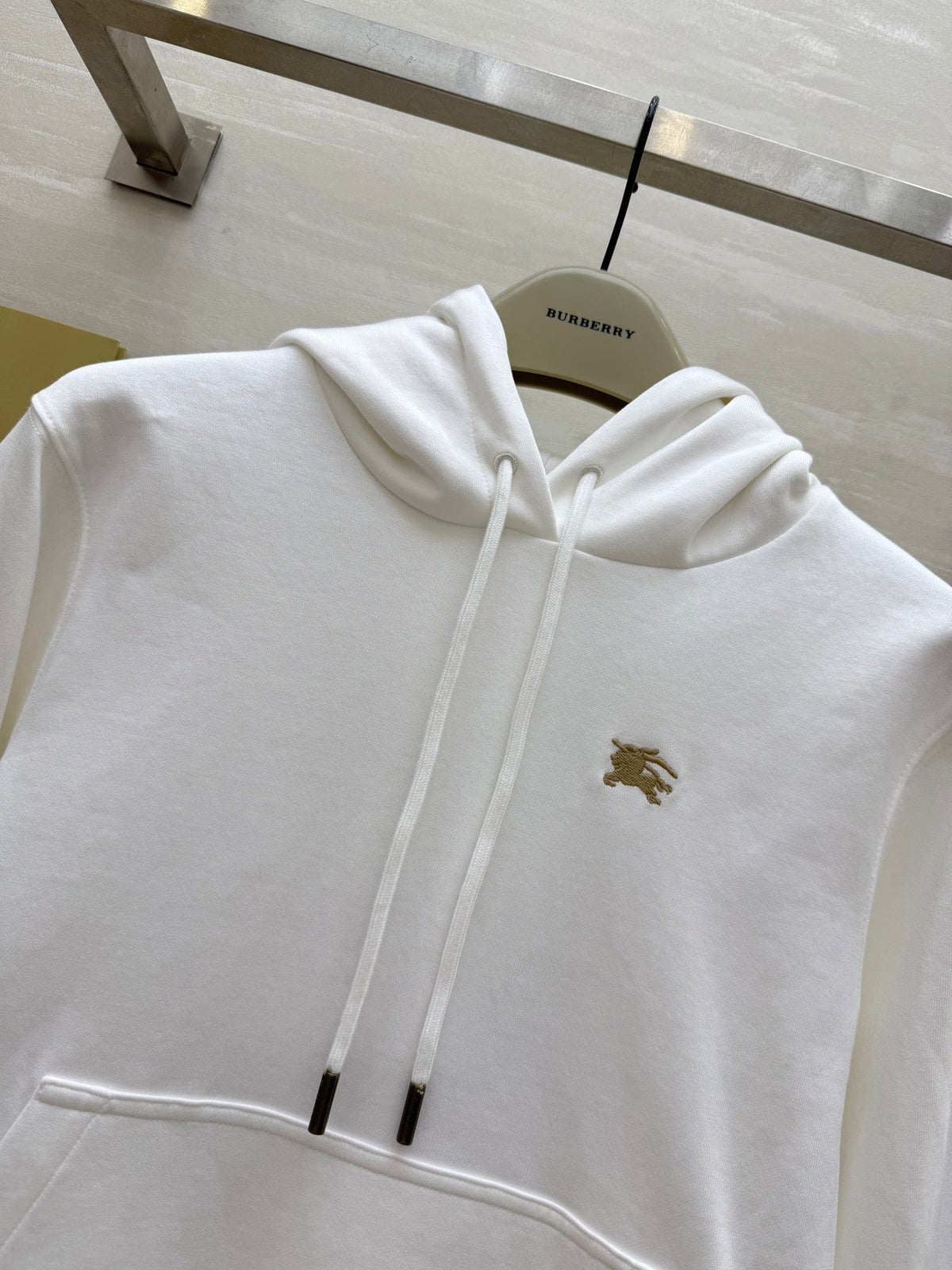 Bur 25 Hoodie White Wool