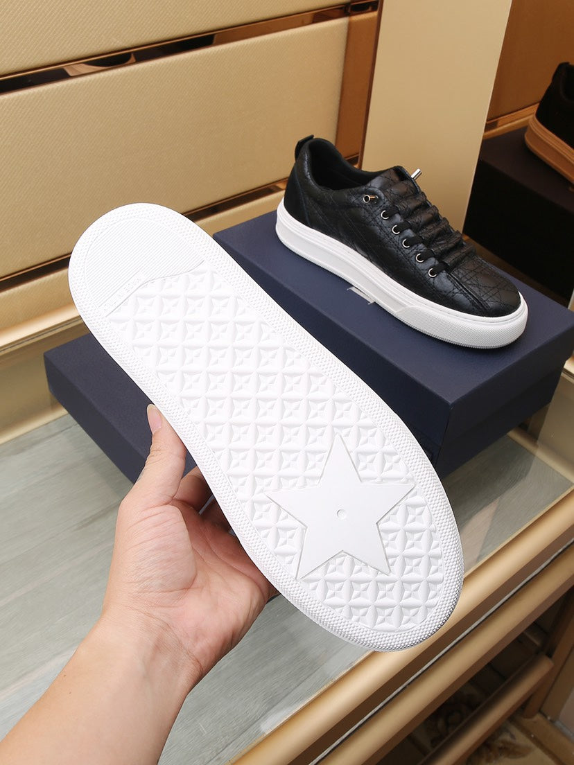 CD STYLISH SNEAKER BLACK CALFSKIN