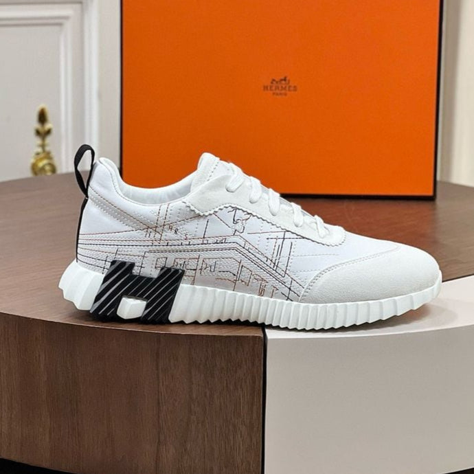 HM Bouncing Sneaker Faubourg Inspired Embroidery.