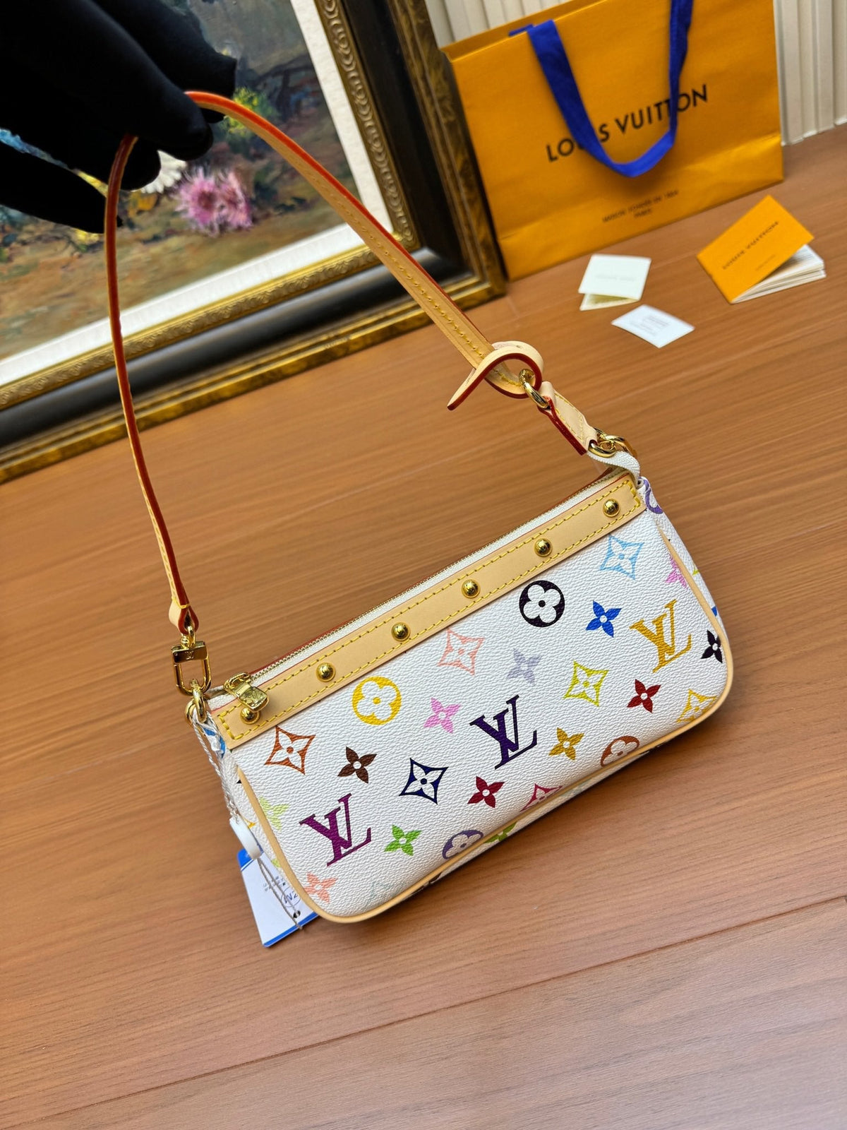 LV x TM Pochette Accessoires 22cm Monogram Canvas 206016