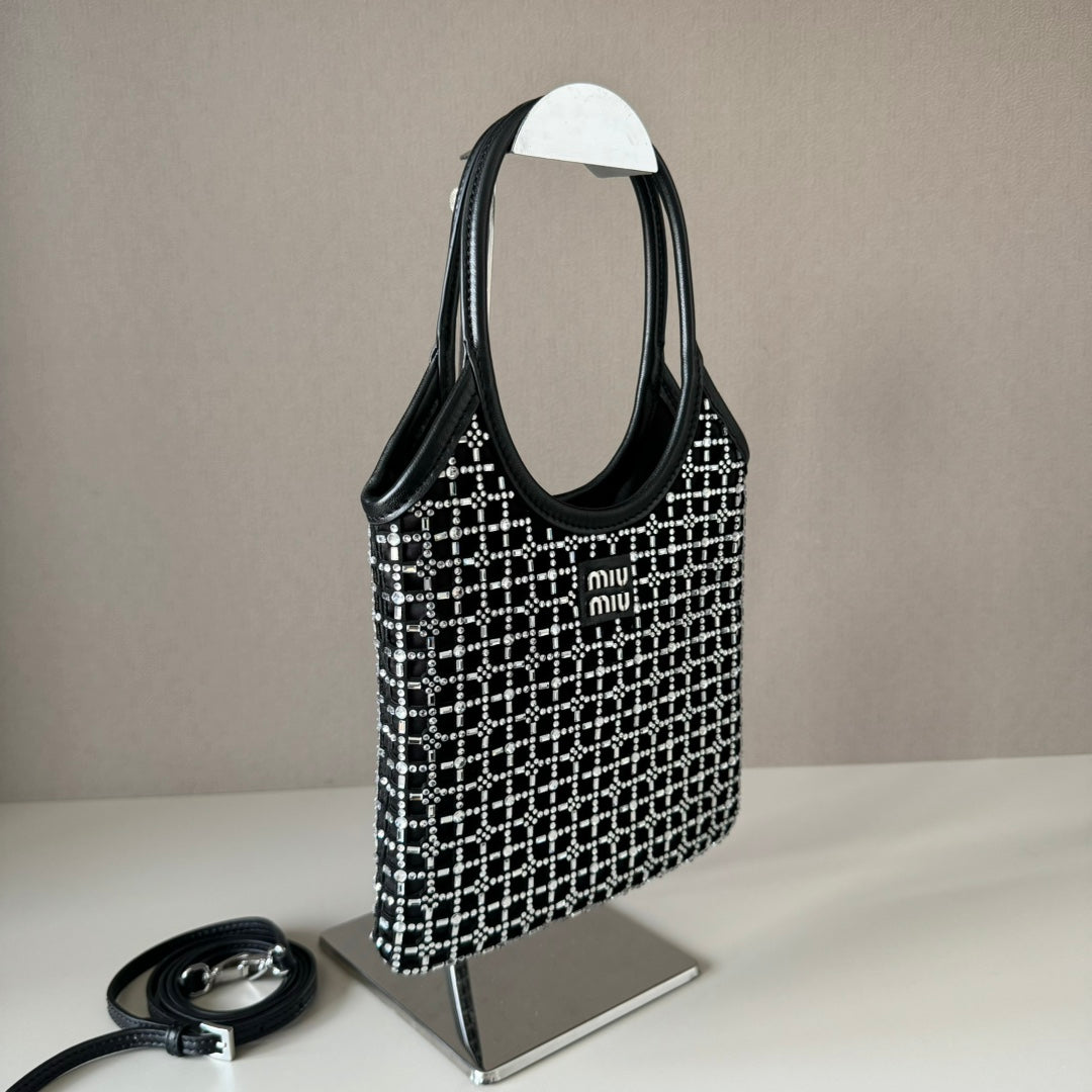 MiuMiu small diamond bag leather