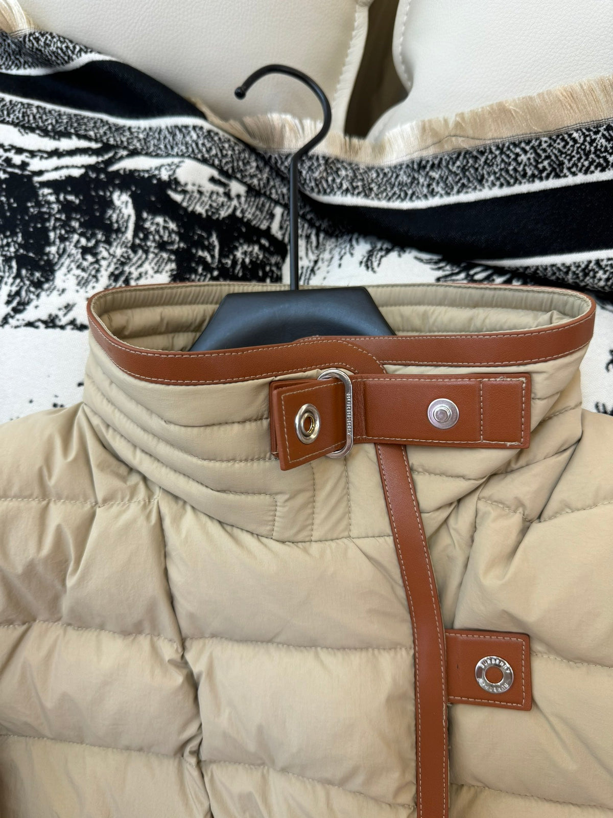 Burberry 25 Jacket Apricot Down Nylon