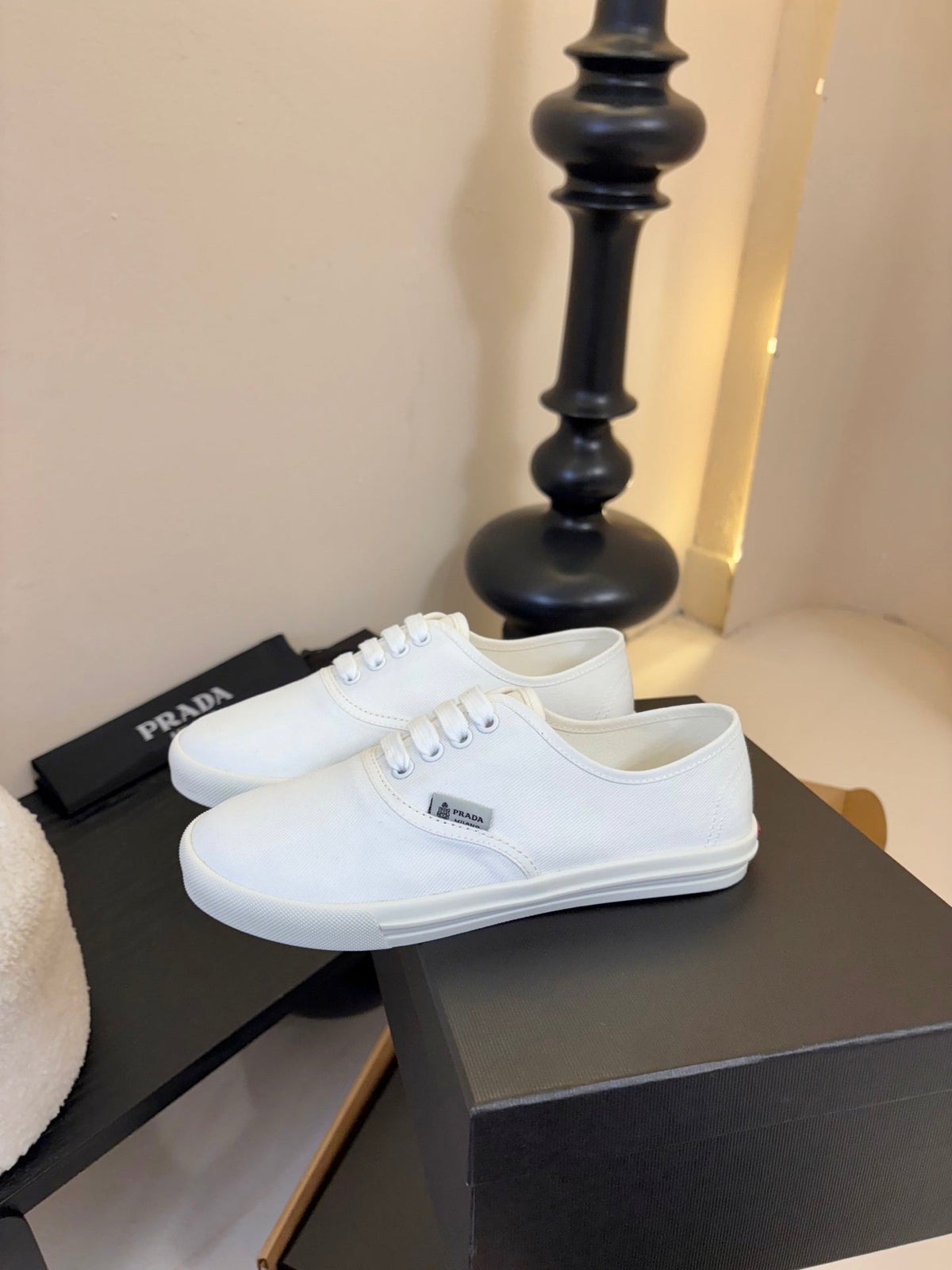 PRA 26S Casual Shoes White Canvas 627467