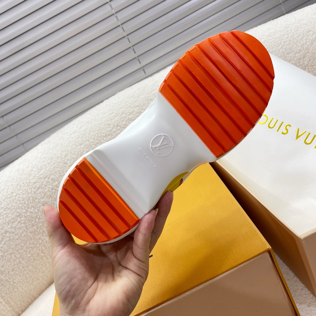 LV Archlight Sneaker Yellow Mix Orange Cowhide