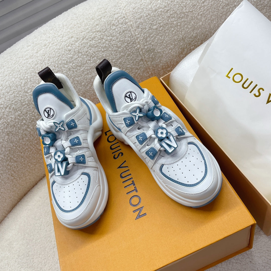 LV Archlight Sneaker Blue Cowhide