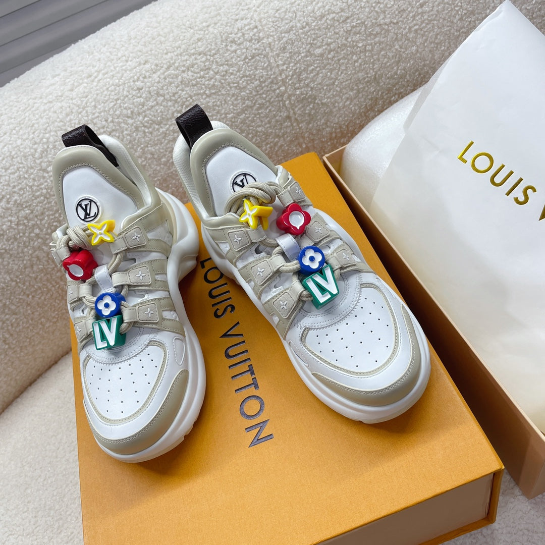 LV Archlight Sneaker Beige Cowhide