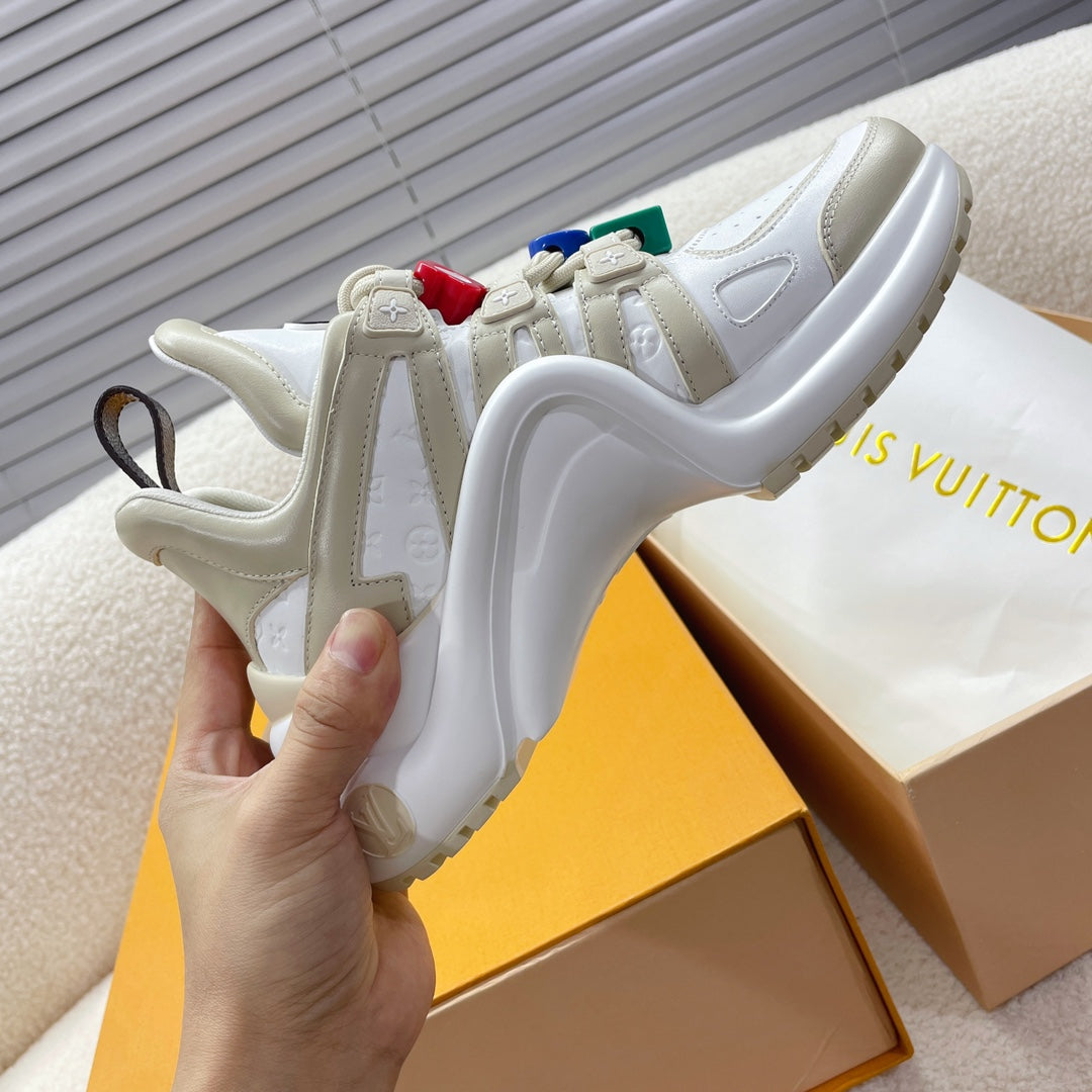 LV Archlight Sneaker Beige Cowhide