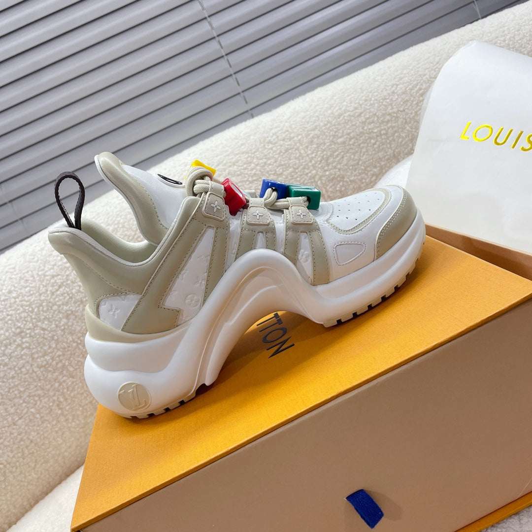 LV Archlight Sneaker Beige Cowhide