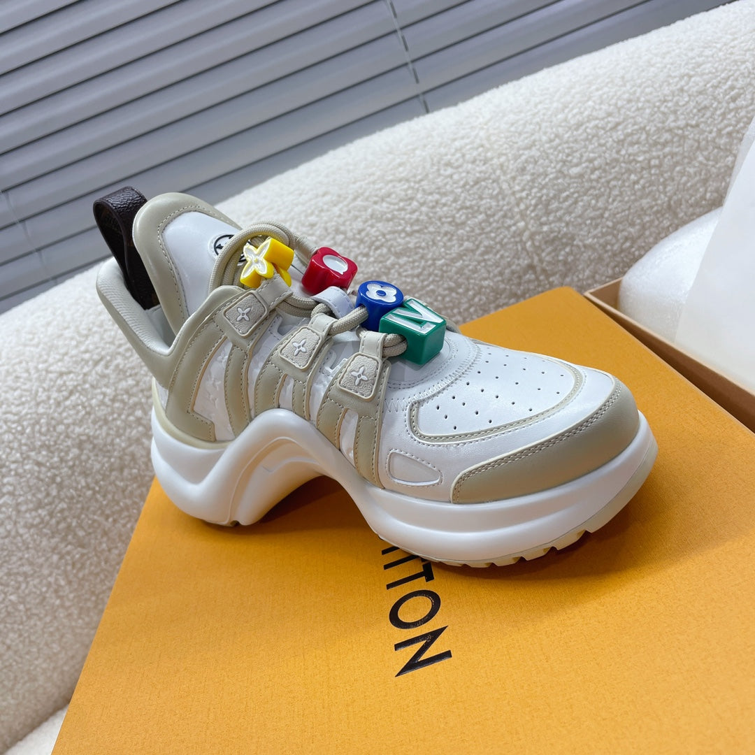 LV Archlight Sneaker Beige Cowhide
