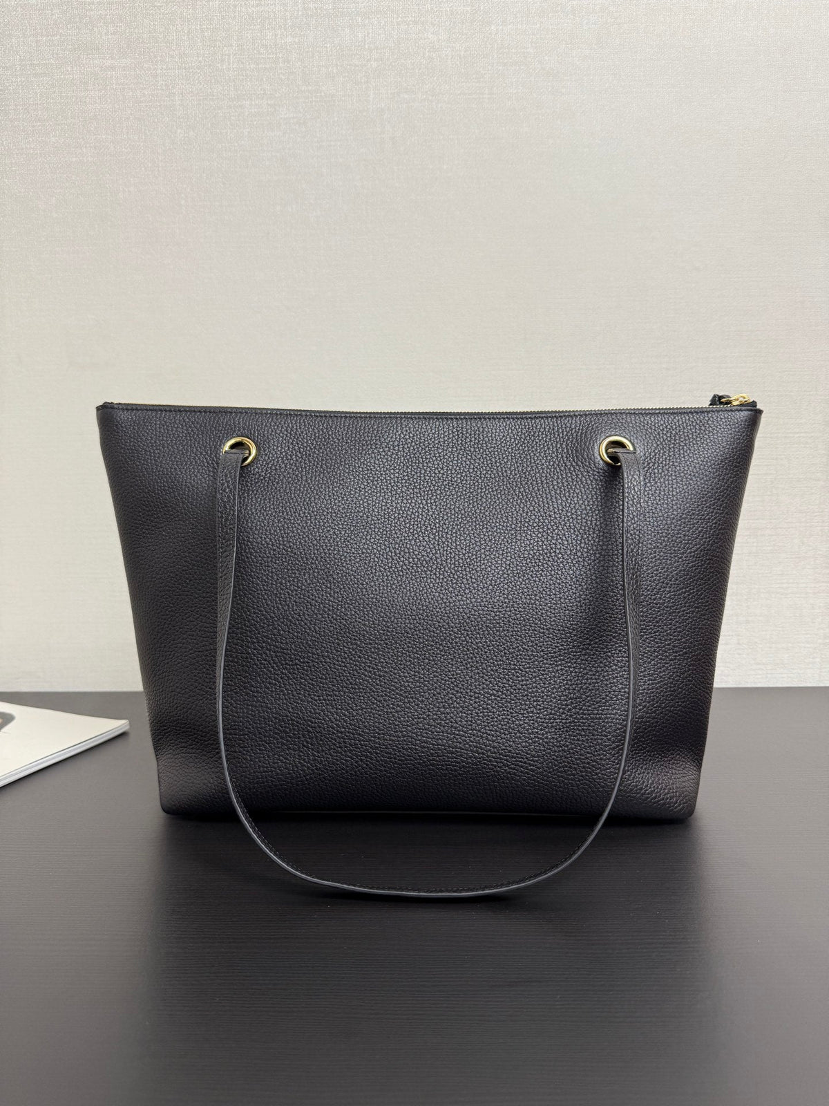 Chanel 2026 Tote Shoulder Bag 32cm Black Leather