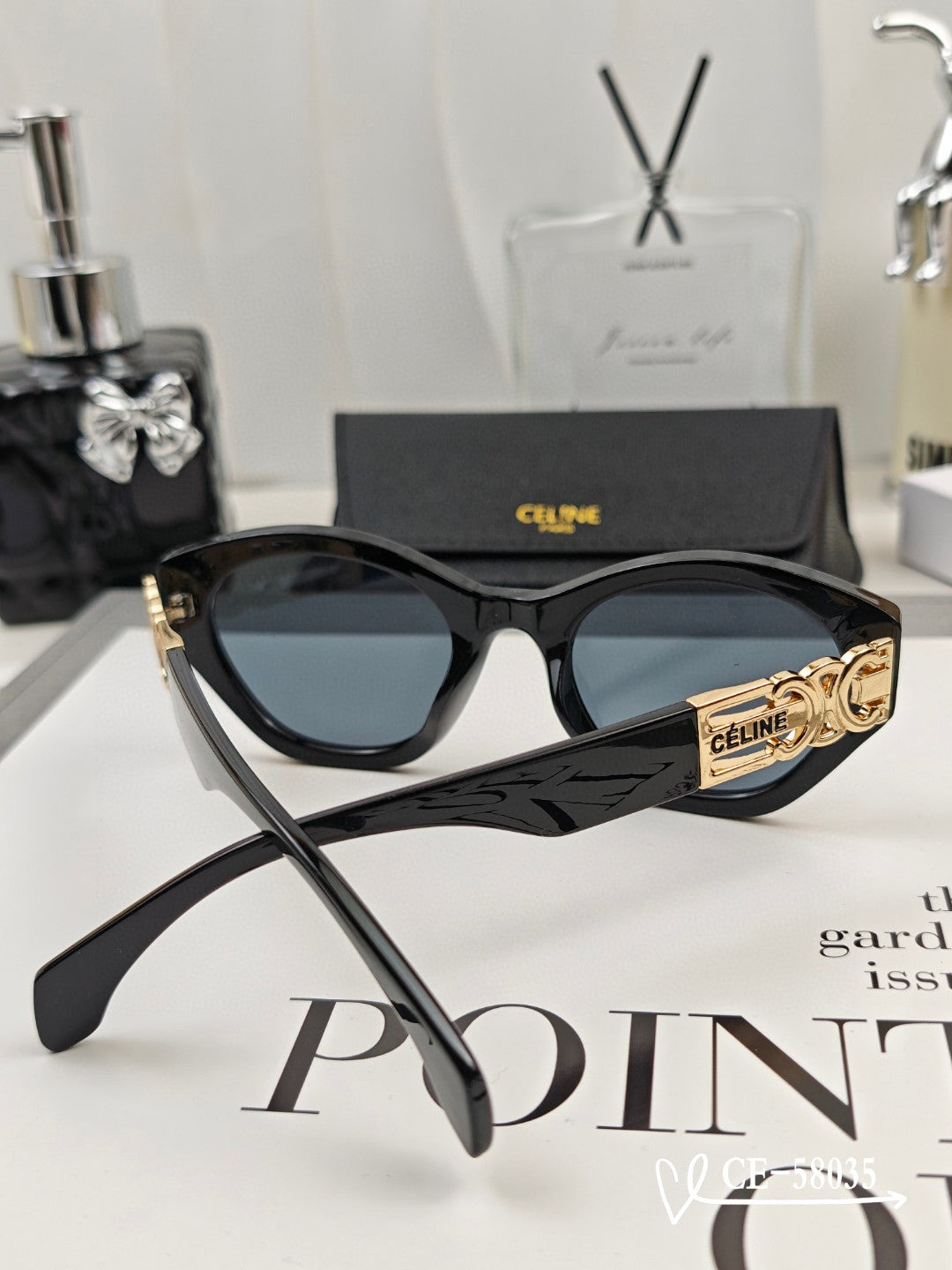 TRIOMPHE SUNGLASS 58035 IN ACETATE