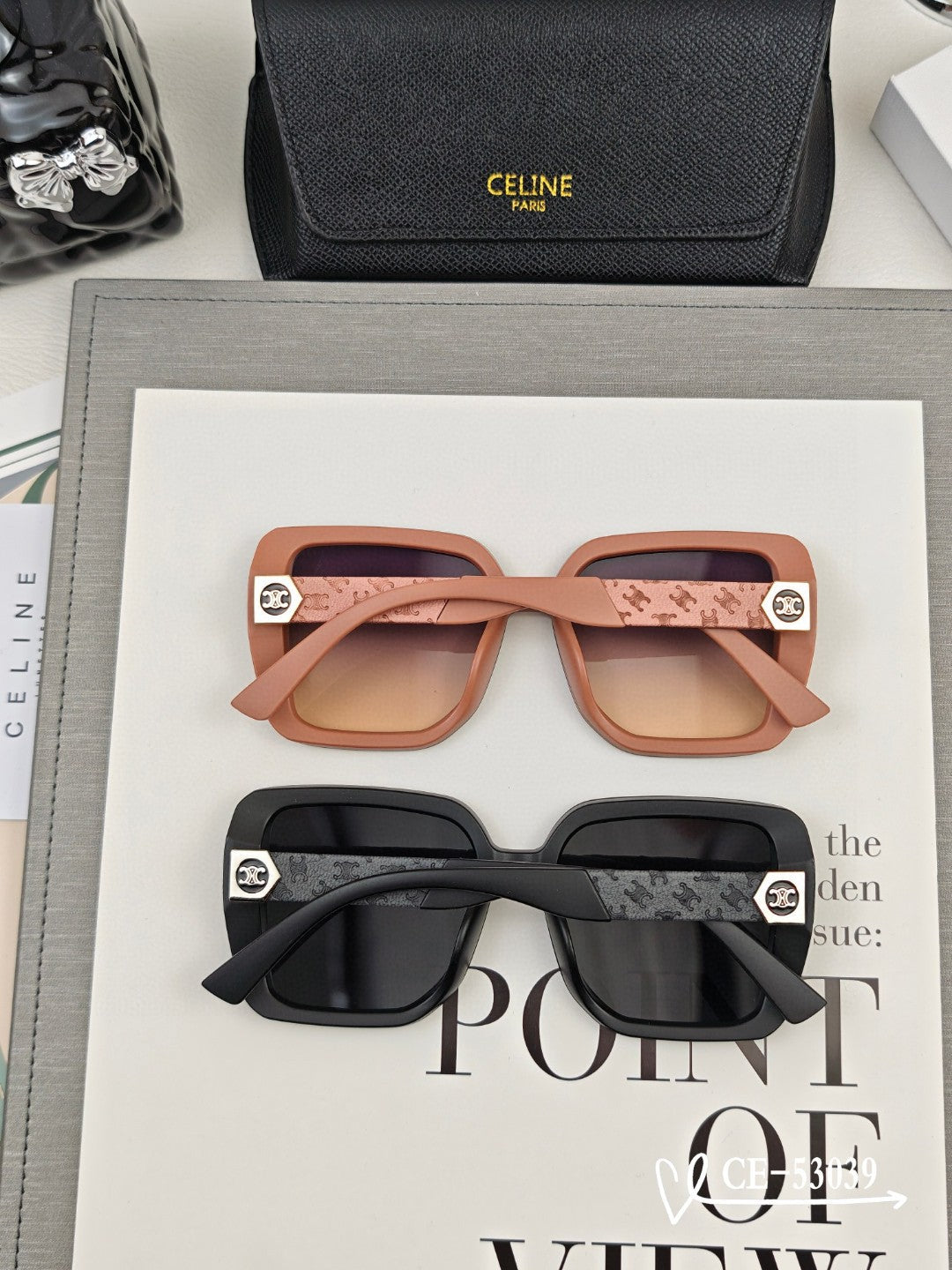 TRIOMPHE SQUARE SUNGLASSES 53039 IN ACETATE