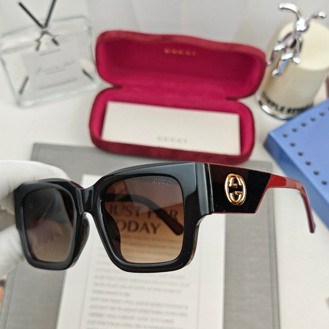 SQUARE FRAME SUNGLASSES 69101 IN ACETATE