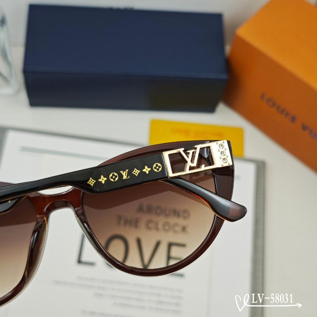 CAT EYE SUNGLASSES 58031 IN ACETATE