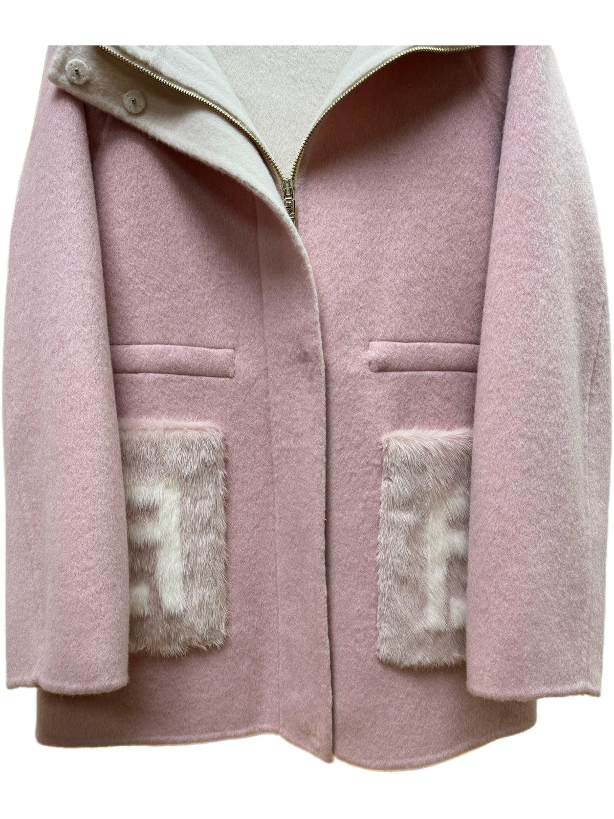 Fendi 25 Jacket Light Pink Draper 0011