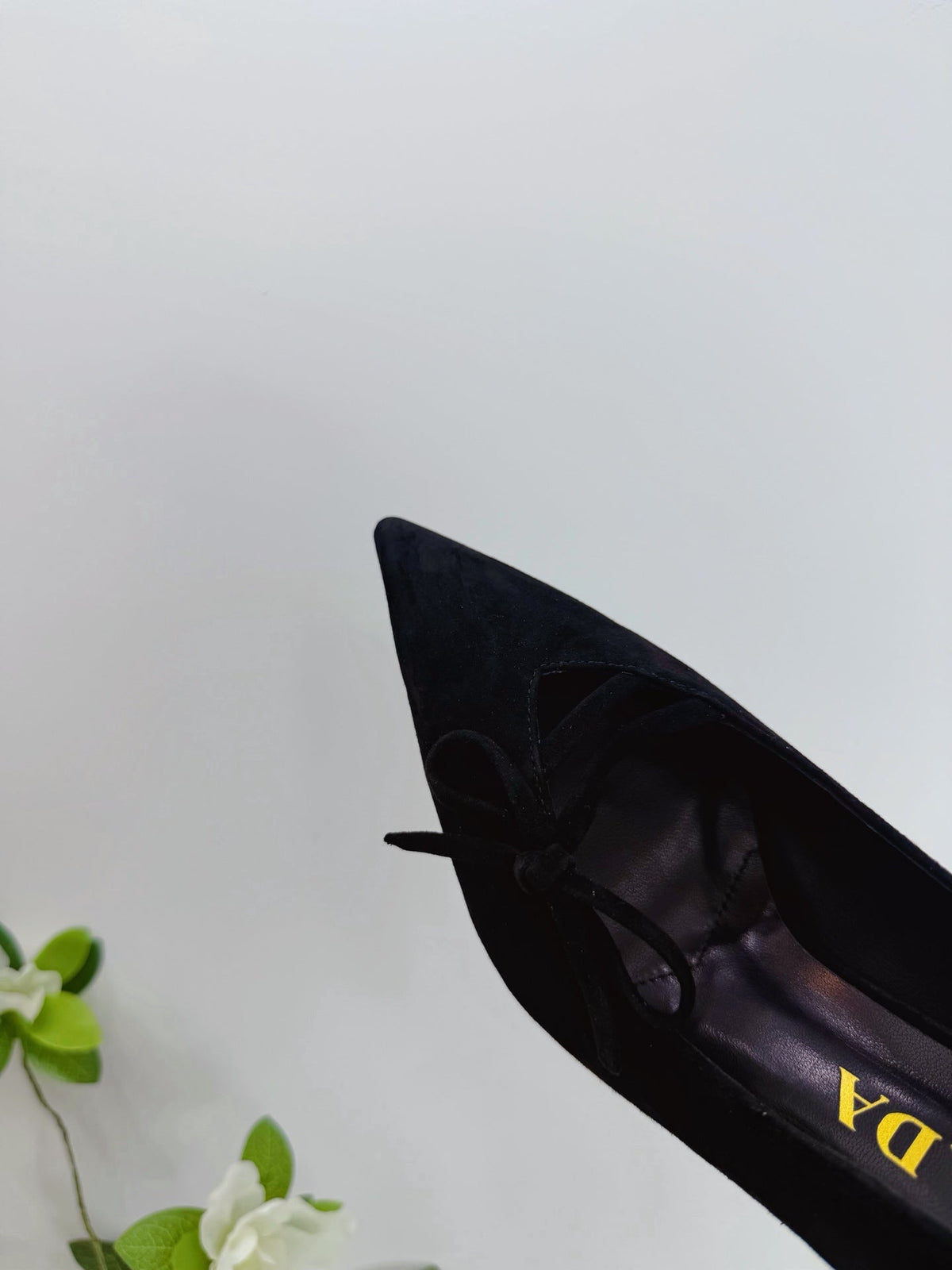 PRA 26SS High Heels Pumps 75 Black Suede 592356