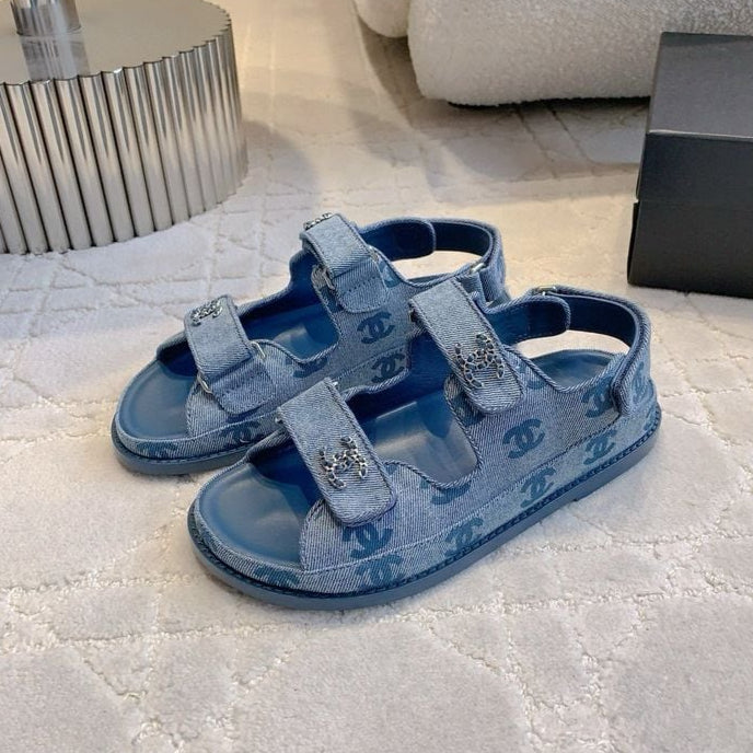 CC 25 Dad Sandal Dark Blue Denim