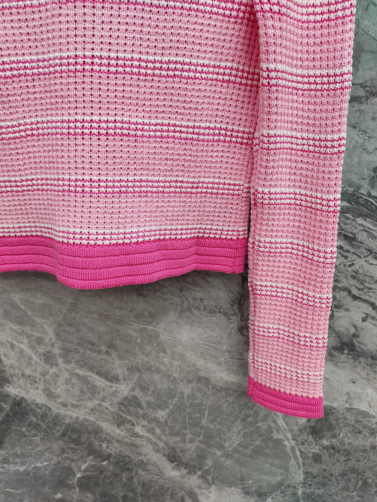 CC 25 Long Sleeve Striped Cardigan Tencel 283779