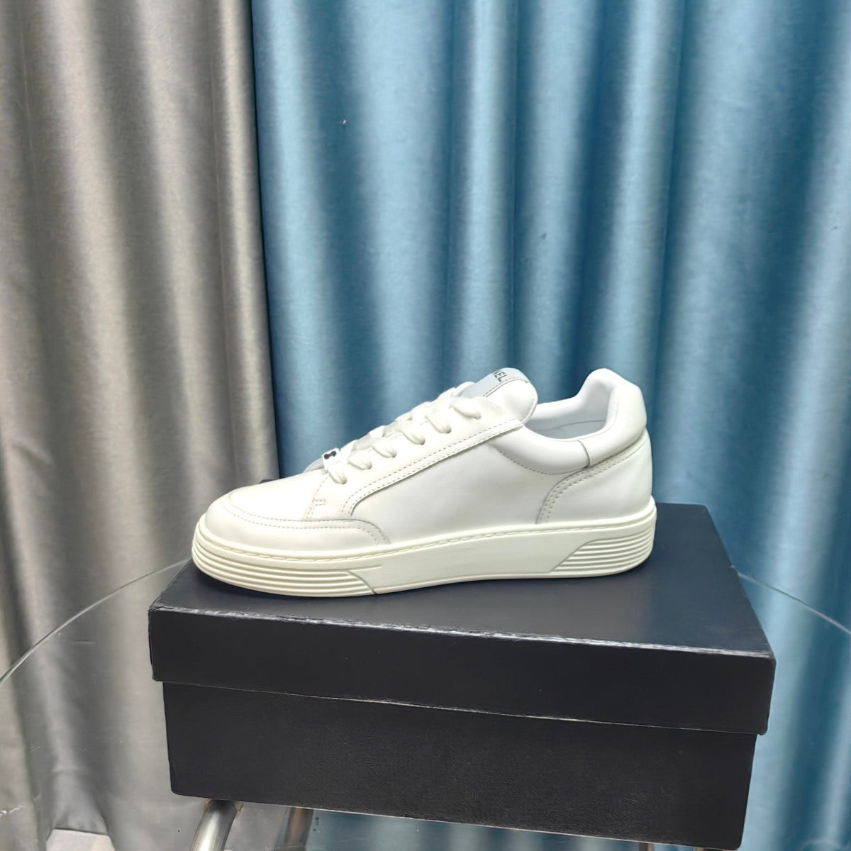 CC Low Sneaker White Cowhide