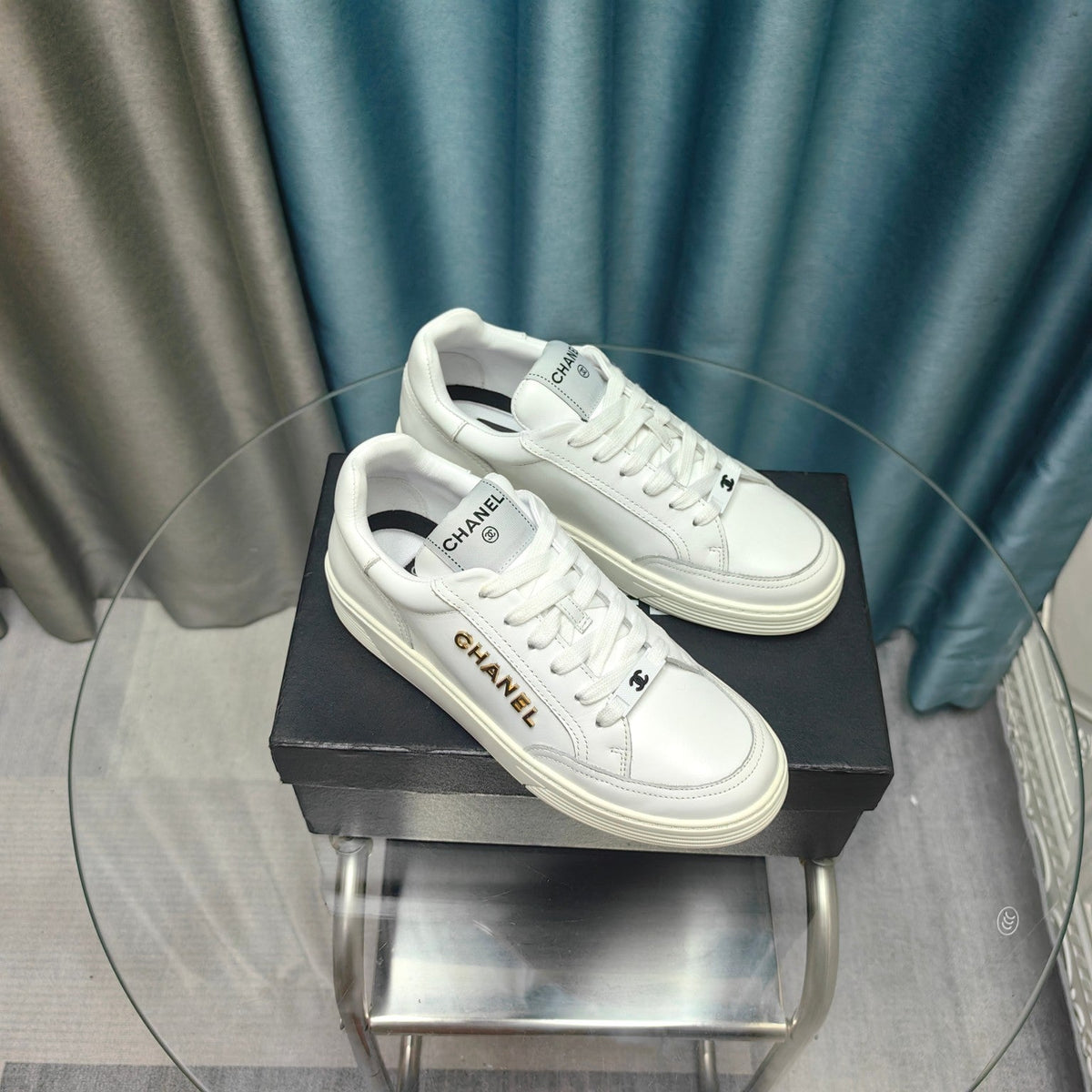 CC Low Sneaker White Cowhide