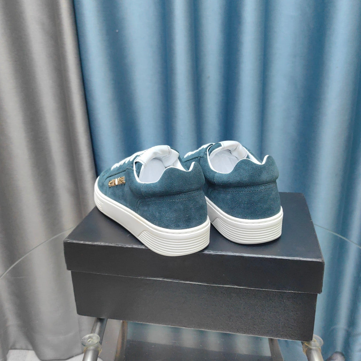 CC Sneaker Aquamarin Suede
