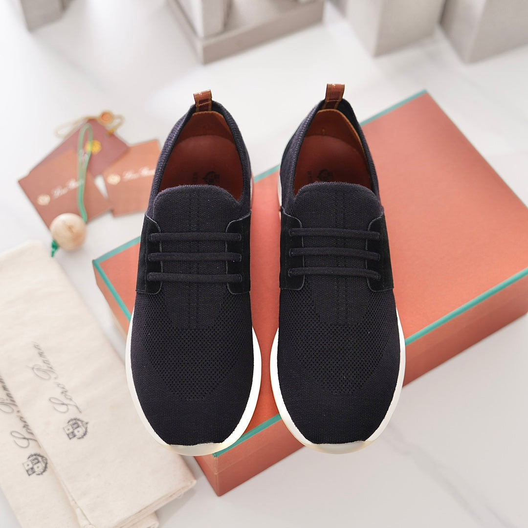 LP 360 TEXTILE FLEXY WALK SNEAKER BLACK WOOL