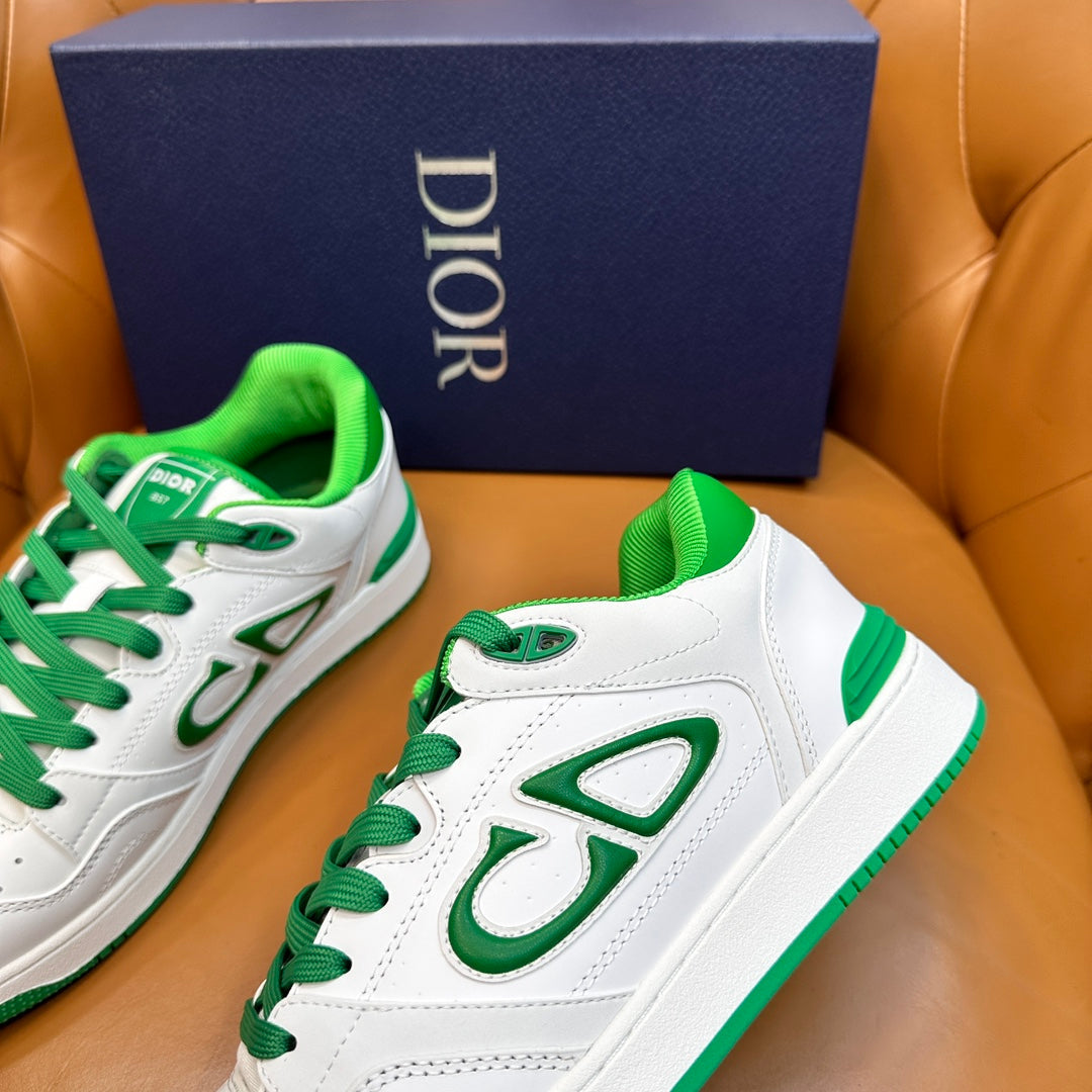 CD B57 Sneaker White Green Cowhide 749444