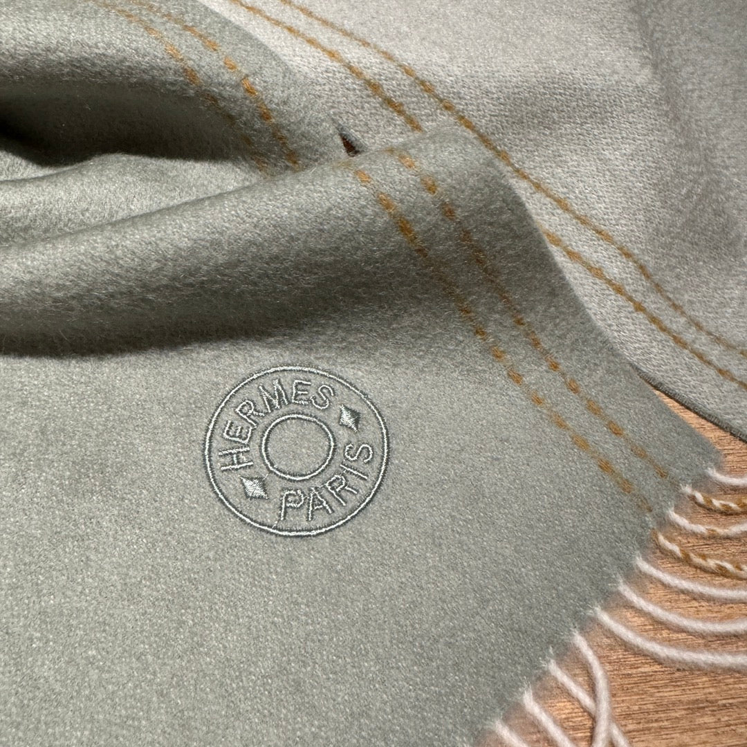 SCARF 200 CM IN DOVE GRAY CASHMERE