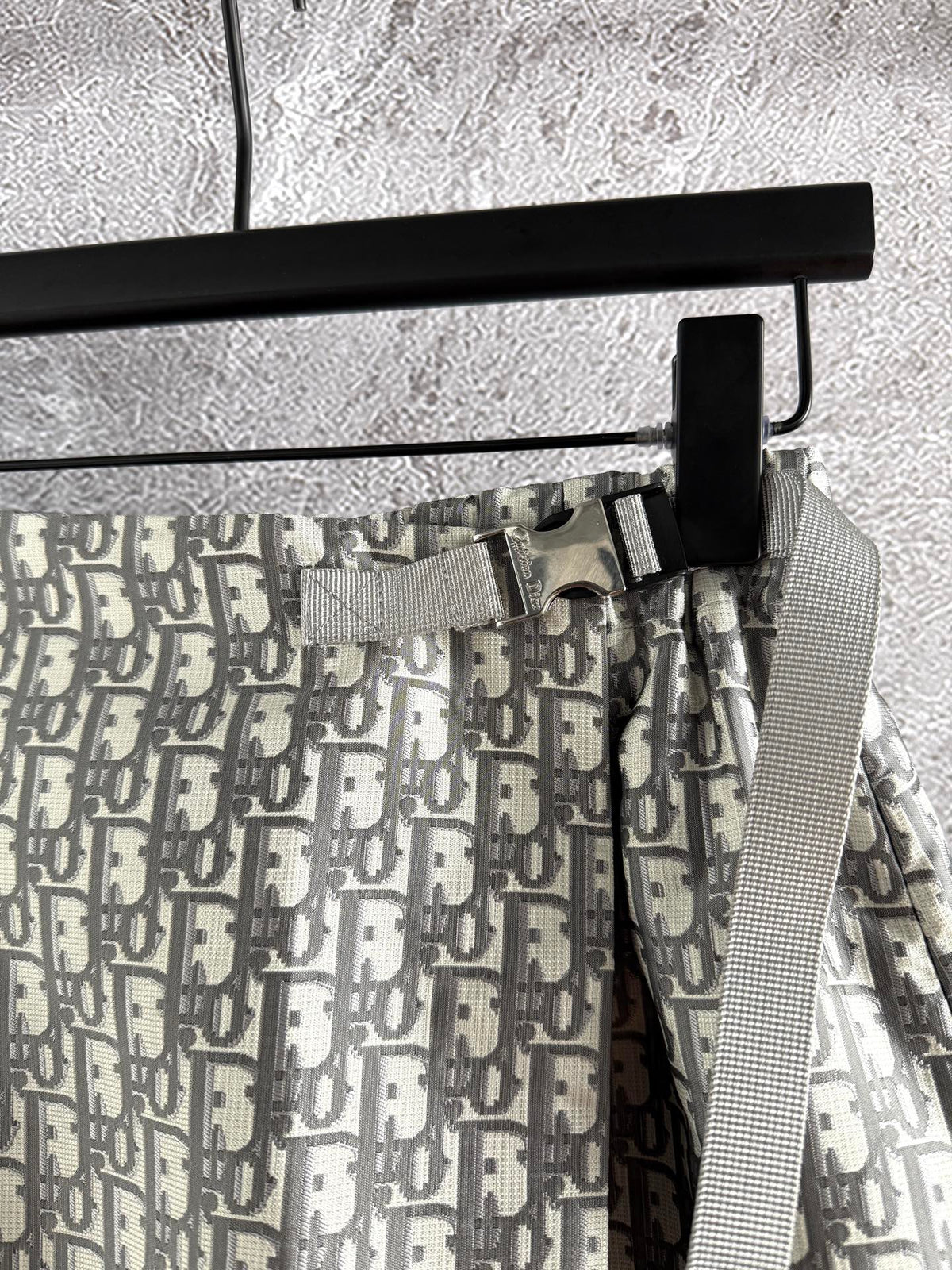 CD Monogram Culottes Gray mix Beige Polyester